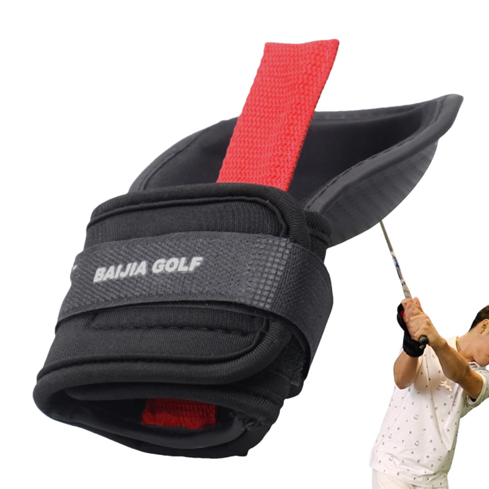 Muñequera de swing de golf, ayuda para la muñeca de entrenamiento para el