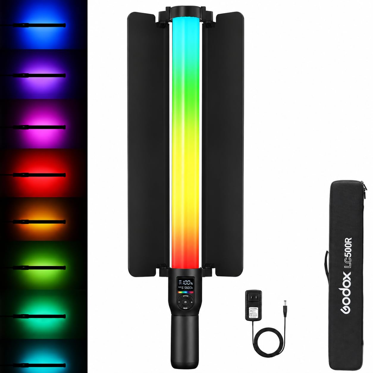 Amazon | Godox LC500R RGB LED Light Stick, 2500K-8500K Adjustable