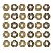 Haobase Double Dragon Chinese Good Luck Coins for New Year (1 Count) (30 per package)
