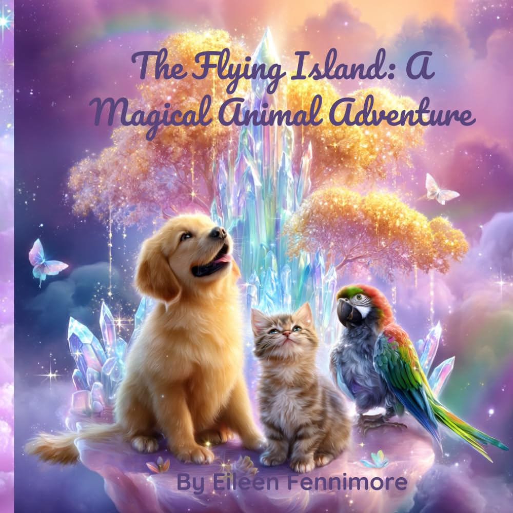 The Flying Island: A Bedtime Story About Magic, Friendship, and Talking Animals: A magical read aloud book for kids ages 3–6 with a cat, a dog, and a ... a glowing island adventure (The Flying Tales)