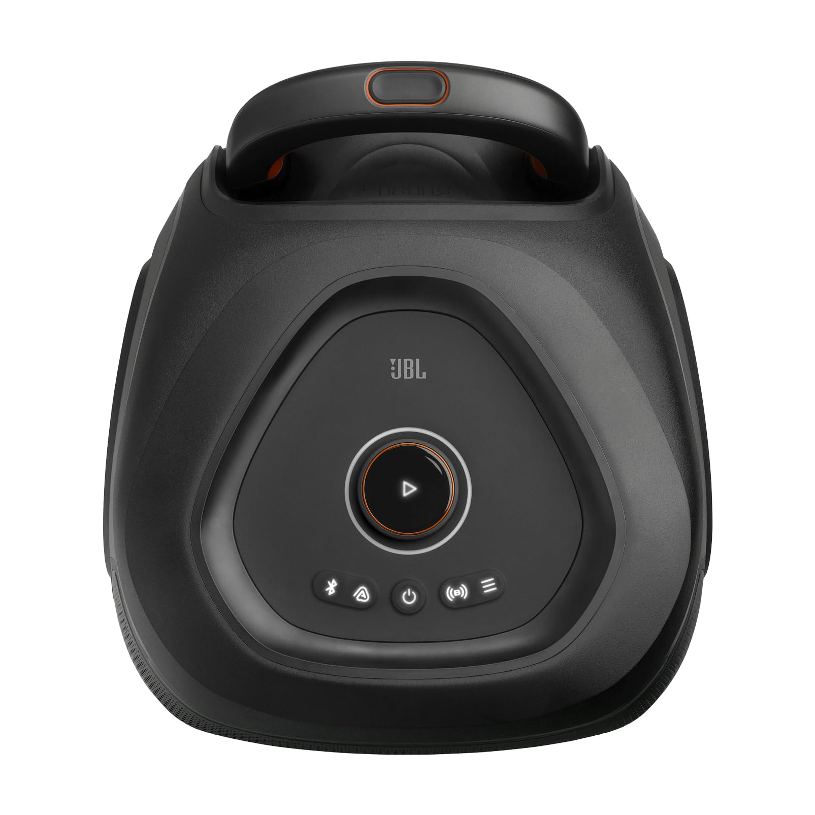 JBL PartyBox 330 Speaker Bluetooth Portatile, Nero | Suono JBL, Spettacolo di Luci Dinamico, AI Sound Boost, Manico Telescopico, IPX4 Resistente agli Schizzi, 18 Ore di Autonomia