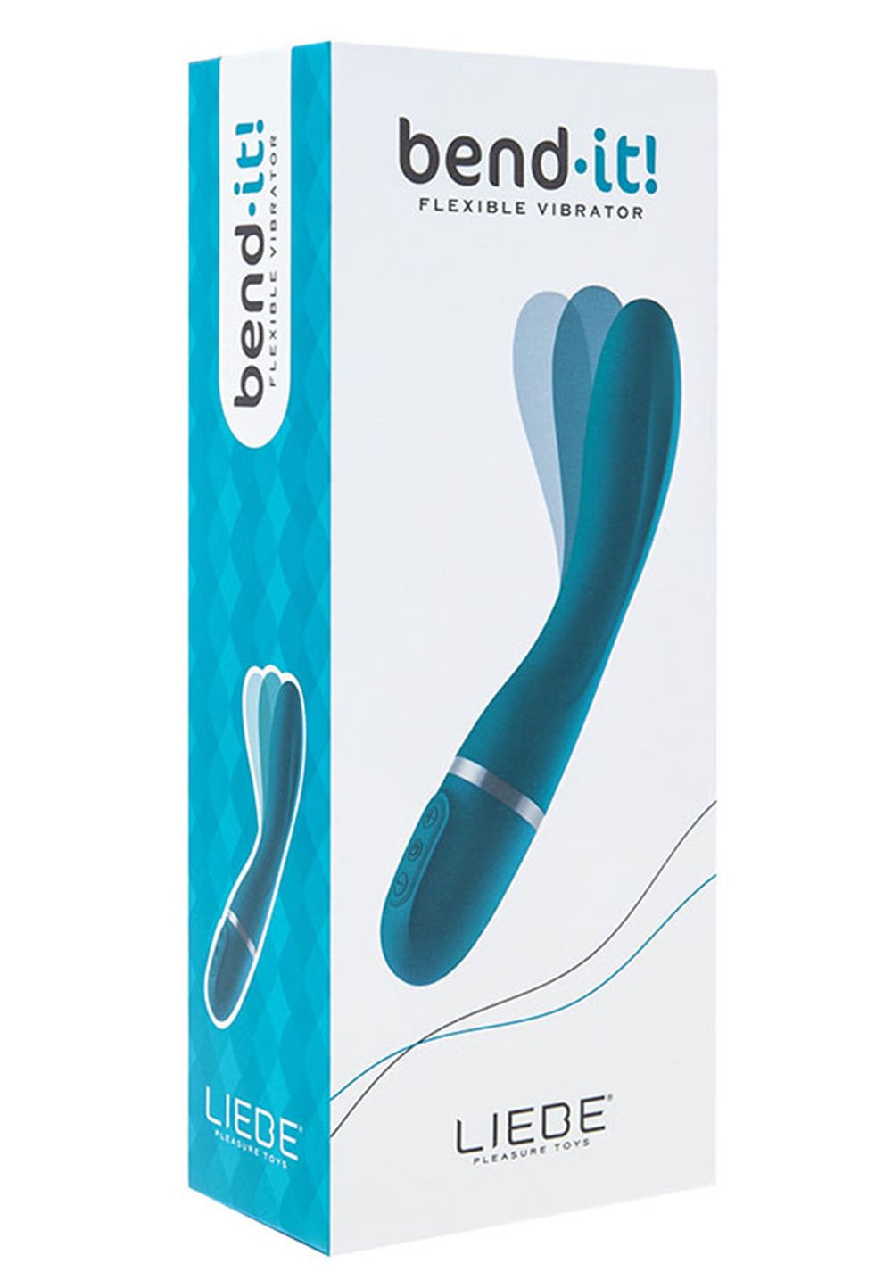 Liebe 730305 Vibromasseur Bend-It Mmoire de Forme Bleu Ocan : Amazon.fr:  Hygine et Sant