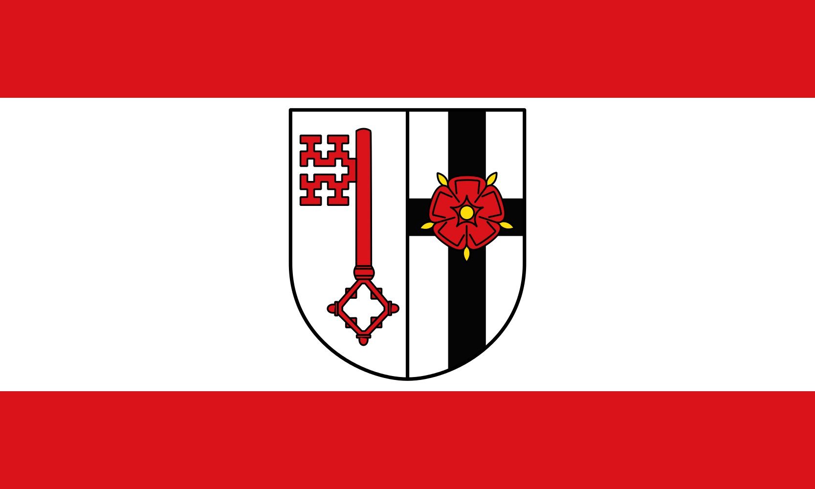 Drapeau d'Arrondissement de Soest Premium : Maille Paysage Haute Densité