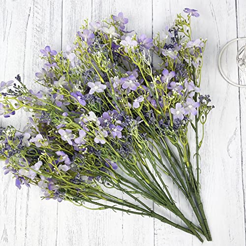 Fleur sauvage artificielle violette Cover