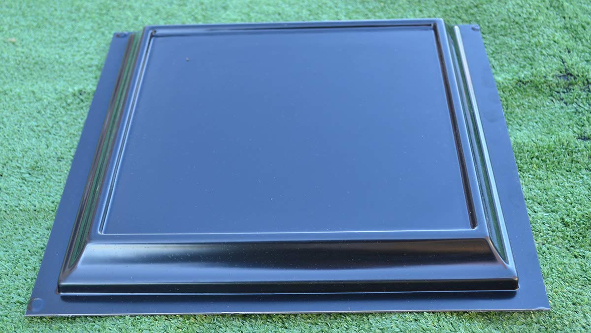 Concrete Pier Cap Mold – 20.08x12.20x4.53 Inch – Reusable ABS Plastic For Fence Posts (ABCplastic P12)