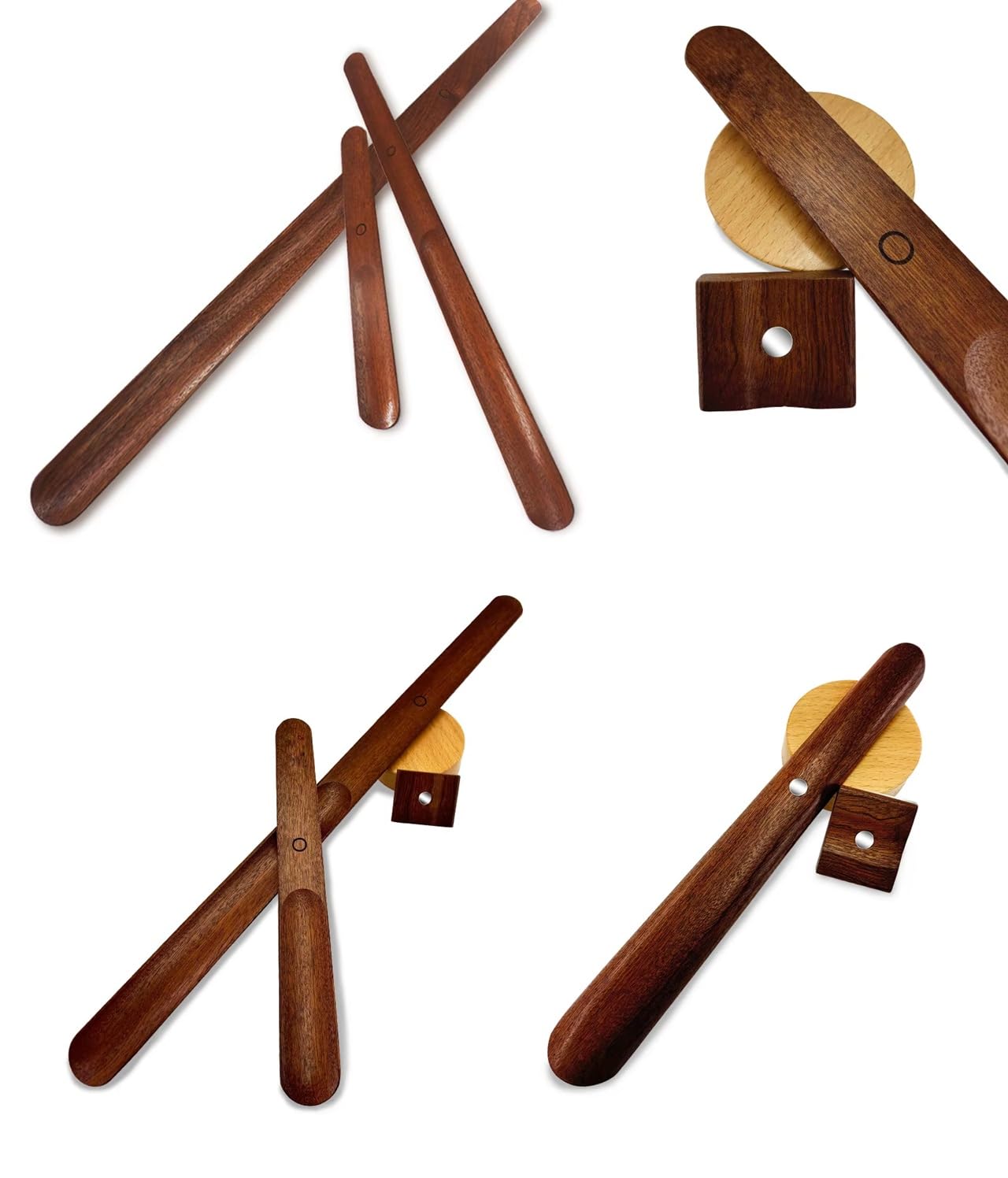 Omana Drewniane rogi do butów, 30-55 cm, magnetyczna podstawa, ergonomiczna, wąska, gładka rączka plażowa, łyżka do butów, język, łatwe wsparcie, pomocnik dla seniorów, osób starszych w ciąży, wysokie