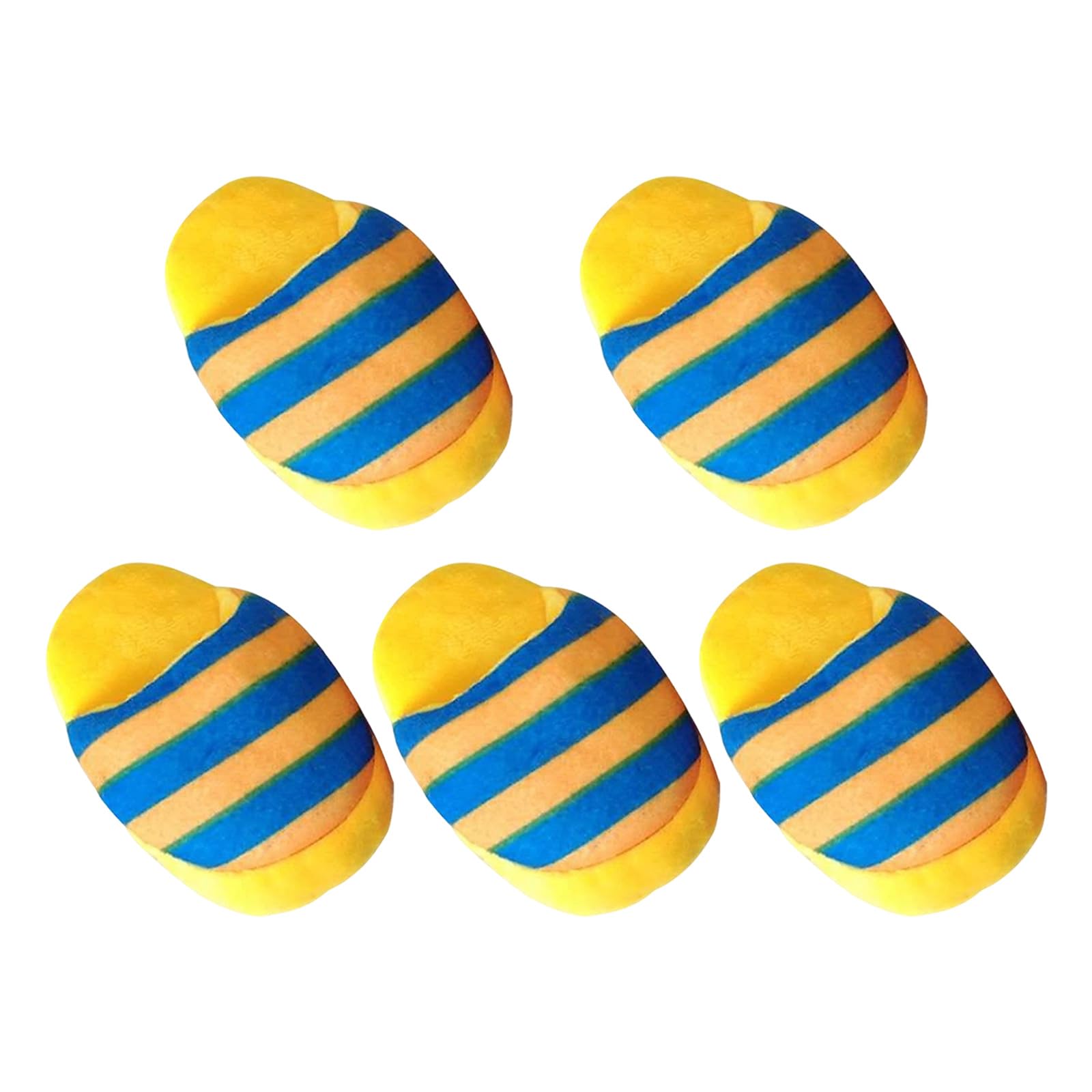 LLUJIAXI 5PCS Plush Squeaky Dog Toy Chew Resistant Puppy Teething Dog Chew Shoe Toy with Crinkle Sound for Small Middle Dogs