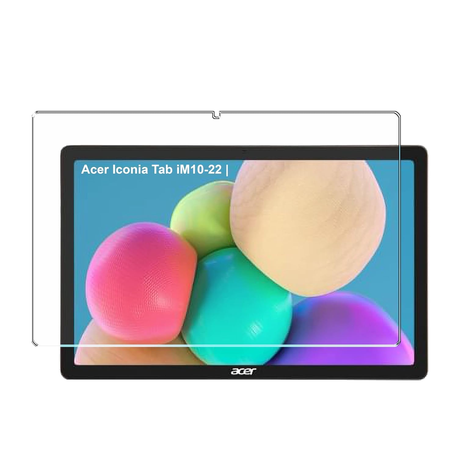 NAXTON® ® Screen Guard for ACER Iconia Tab iM10-22 10.36" Tablet, [Bubble Free], [Anti-Scratch], [HD Clarity] -NOT A TEMPERED GLASS-image-9