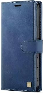 2025年発売 iPhone 17 シリーズ 対応 ケース 手帳型 2 in 1 分離式 6.3-6.9インチ 取り外し可 RFIDブロッキング 4つカードポケット 横置きスタンド機能 衝撃吸収 全面保護 PU合皮 (ブルー, IP17)