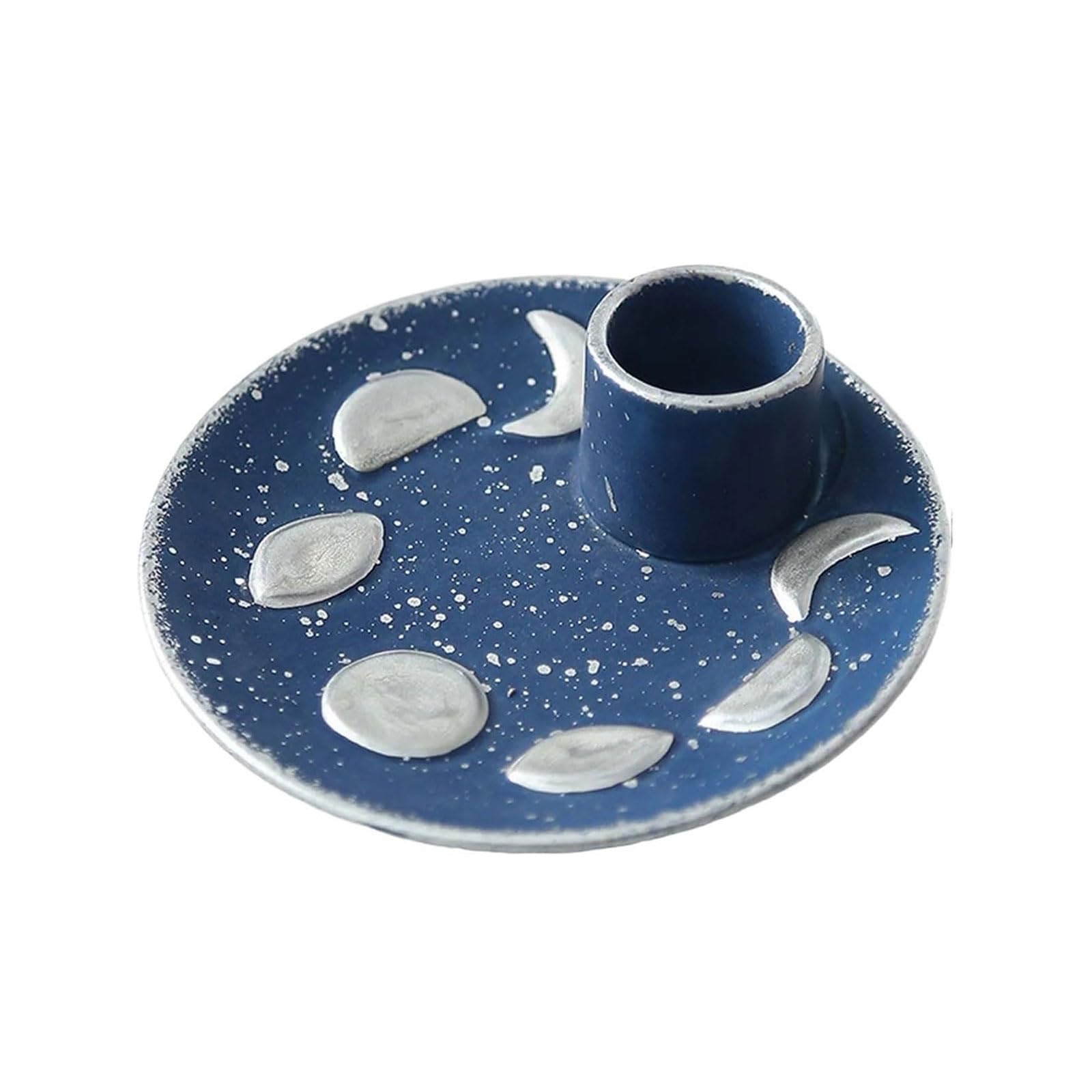 Heatproof Incenses Burners Tray Ceramics Design Santo Wood Sages Censers for Meditations Space and Living Room Meditations Incenses Burners Ceramics