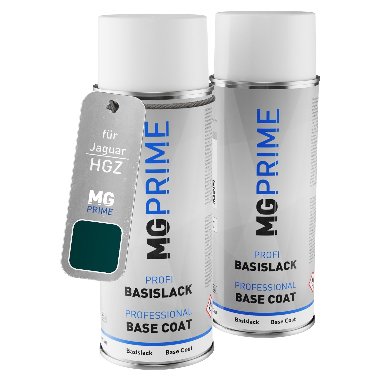 MG PRIME Car paint Spray cans for Jaguar HGZ / JBC1957 Racing Green Mica Primer base coat spray can 400ml