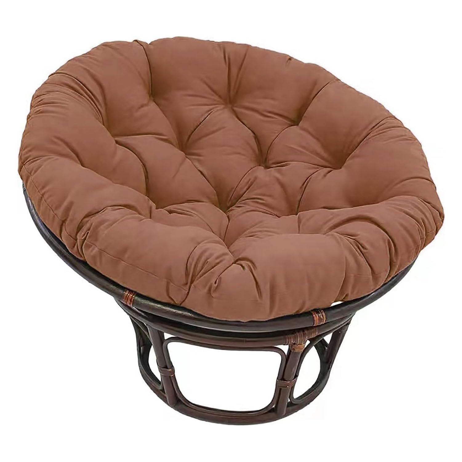 KFGISD, Hanging Basket Chair Cushion, Pad For Outdoor Indoor, Swing Egg Chair Replacement Cushion,Hammock Chair Cushions(6,110X110cm)