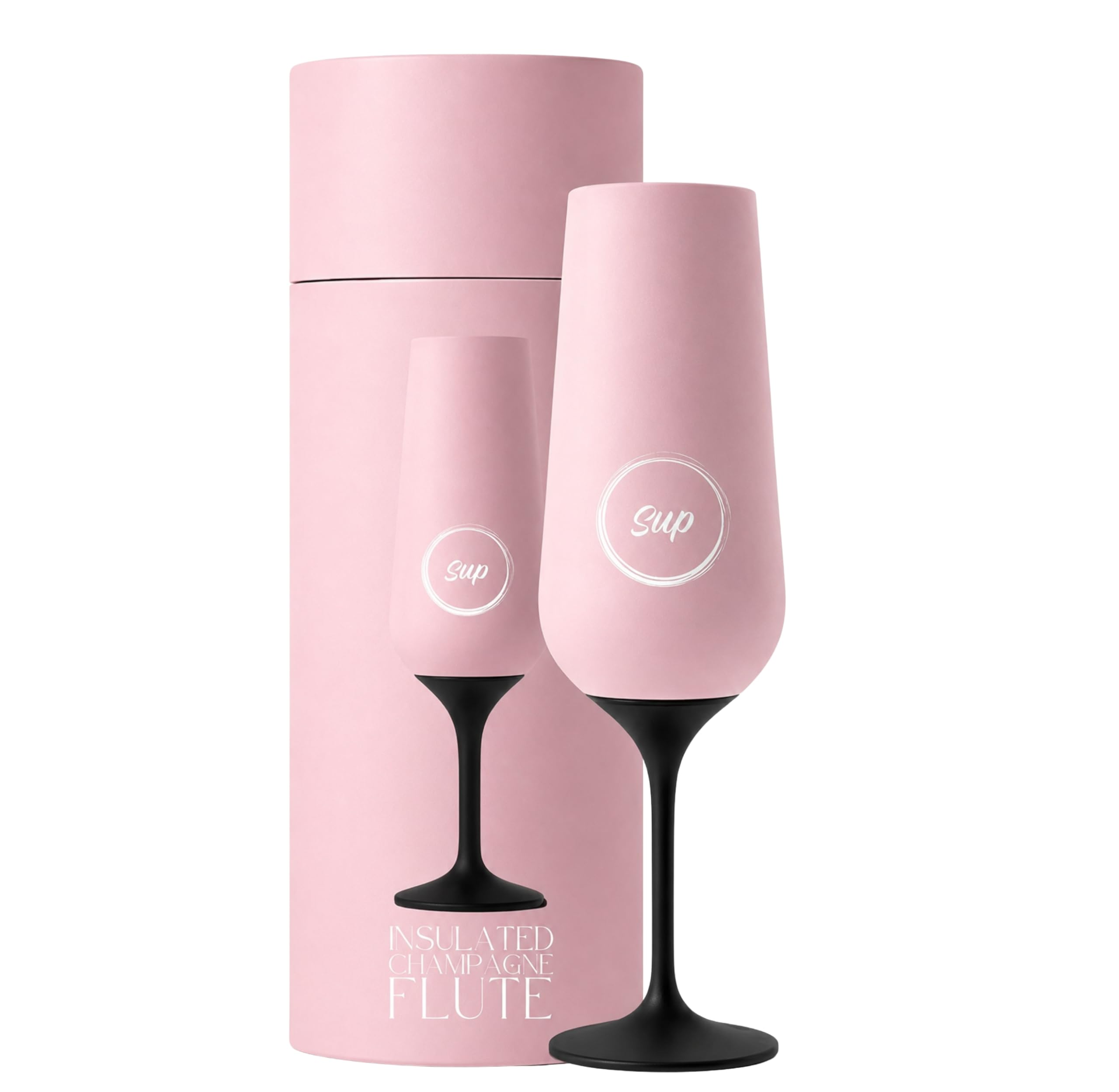 SUP Insulated Champagne Flute | 250ml Double Capacity Prosecco Glass — image 1