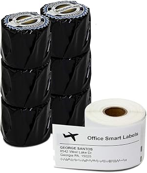 OfficeSmartLabels 2-1/8 x 4 inch Shipping Labels