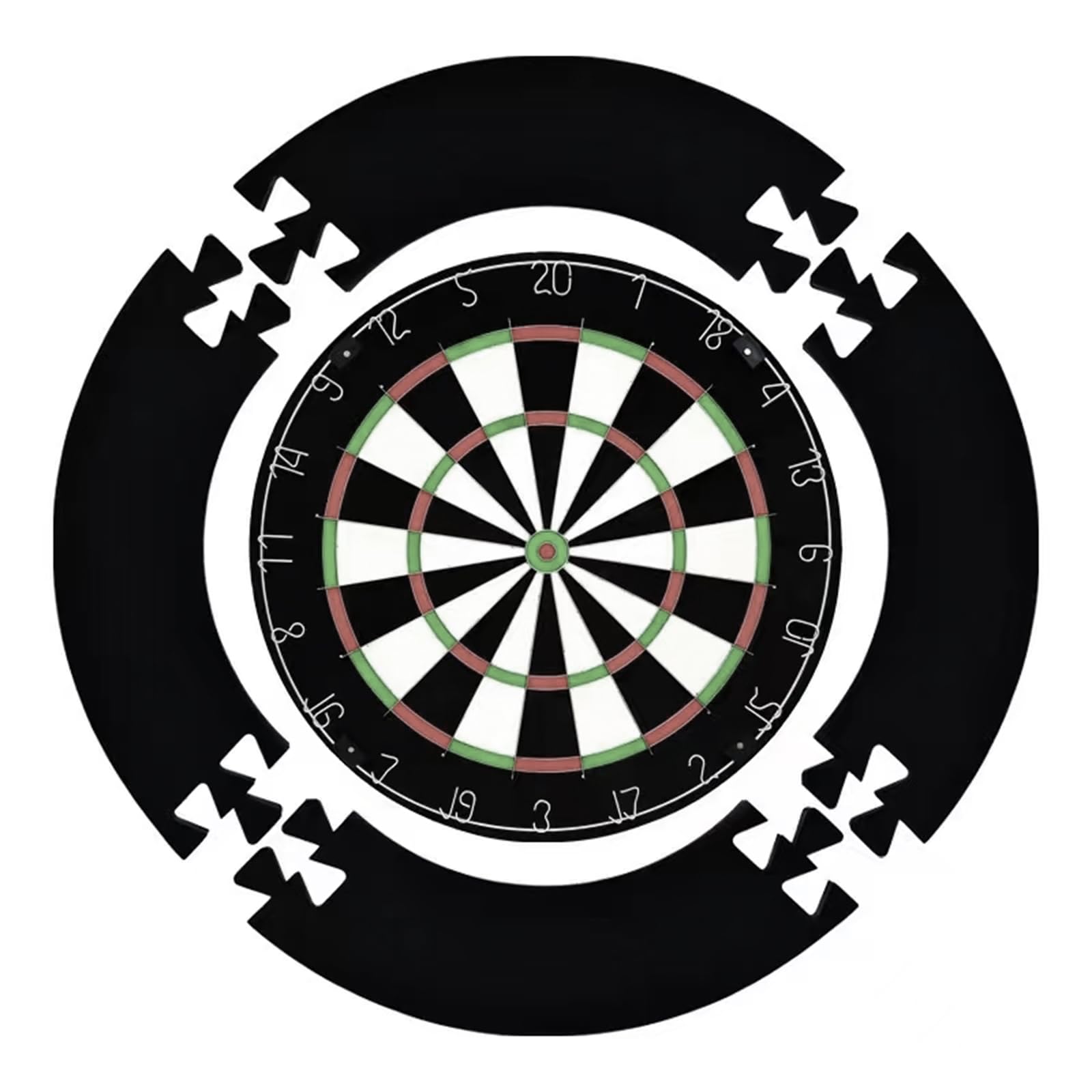 Dartboard Surround Ring passt zu Dartboards mit einem Durchmesser von 18 Zoll/45 cm, eine Dicke von 2,5 cm