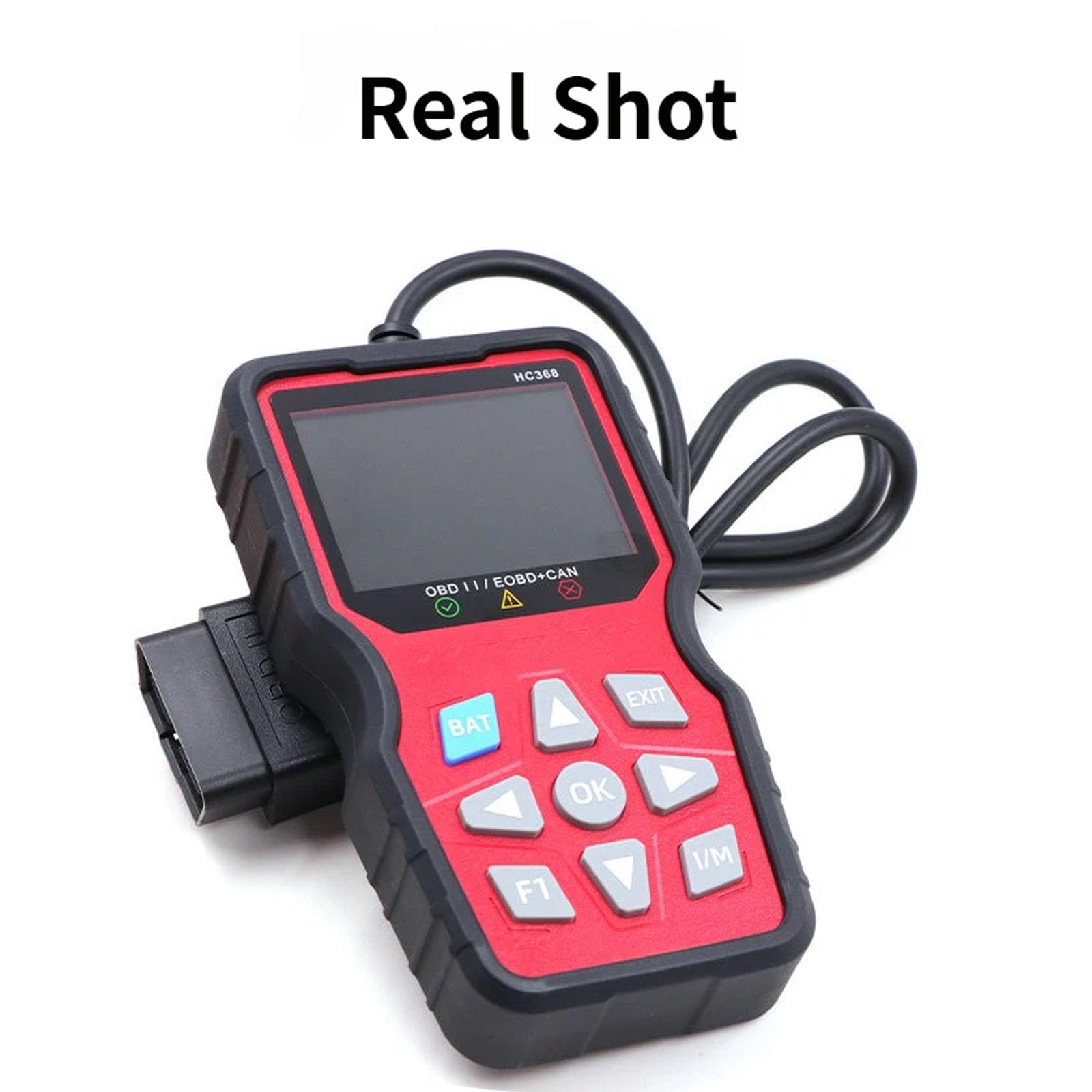 Lettore di codice automobilistico Rilevatore di guasti OBDII EOBD+CAN Strumento diagnostico Strumento diagnostico professionale Diagnosi dei guasti del motore Analisi dei dati in tempo reale