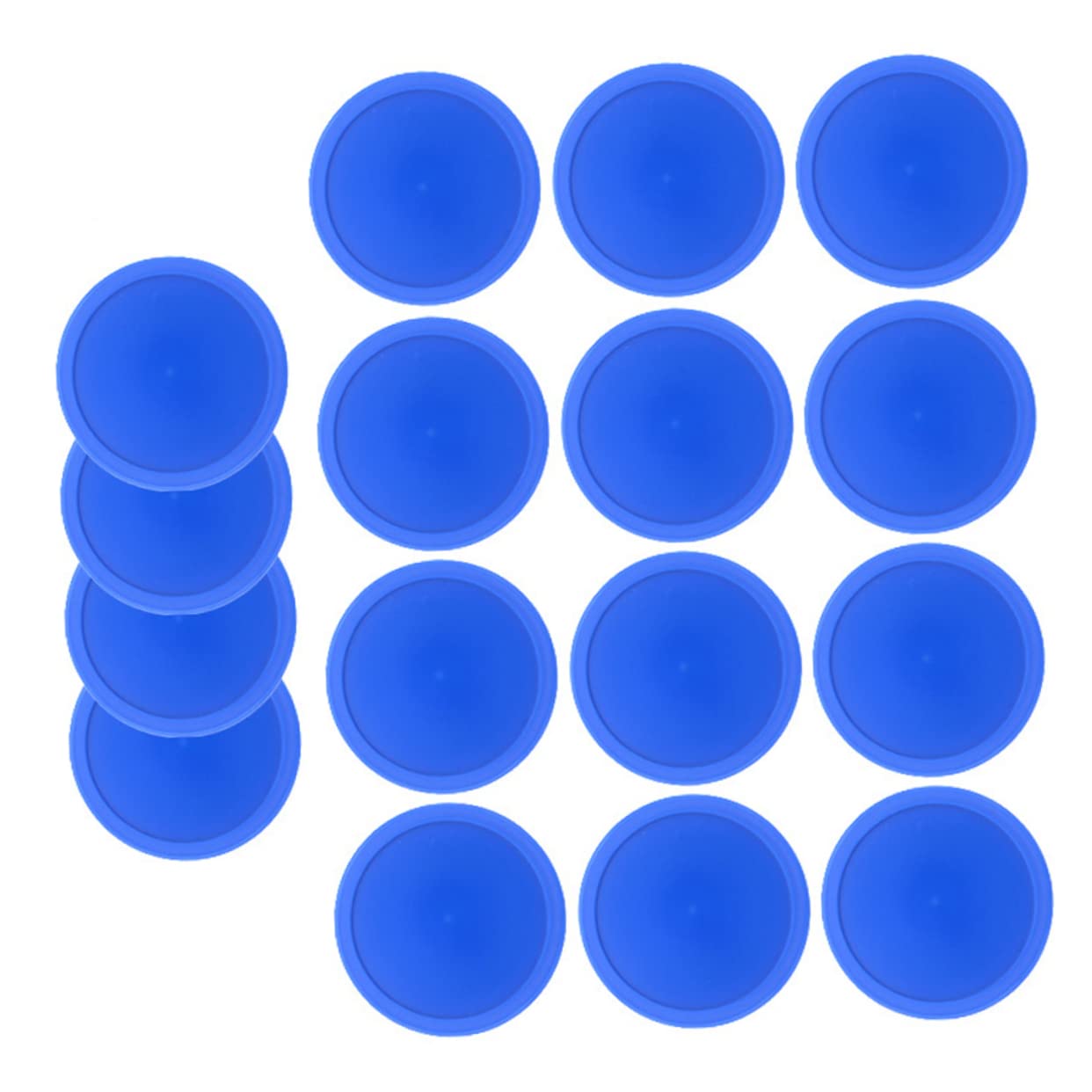 CORHAD 30pcs Air Hockey Paddles Blue Accessories for Outdoor Game Ergonomical Design for Enhanced Gameplay for Competitive Matches