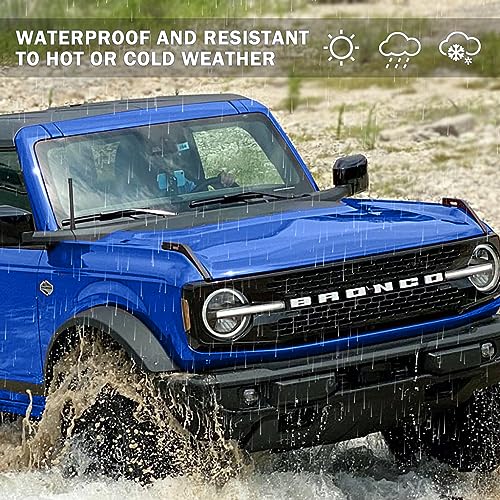 Antena de radio de 6 pulgadas para Ford Bronco 2007-2023 en goma flexible 5