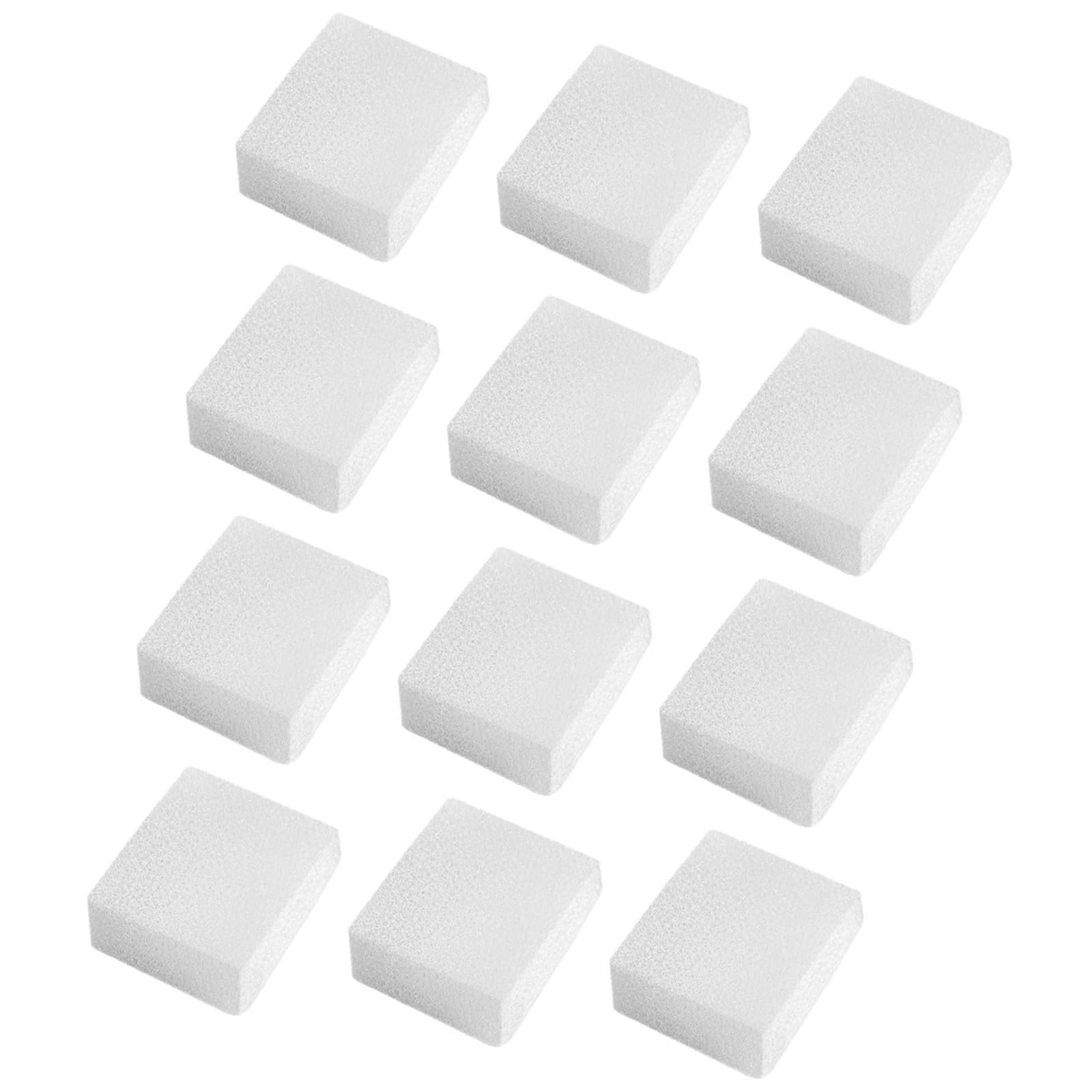 Zxfdsfdbnm 12Pcs Water Fountain Filter Olyurethane Sponge Filter for 64Oz / 2L Adjustable Water Flowing Pet Fountain Accessories Pet Spring Replacement