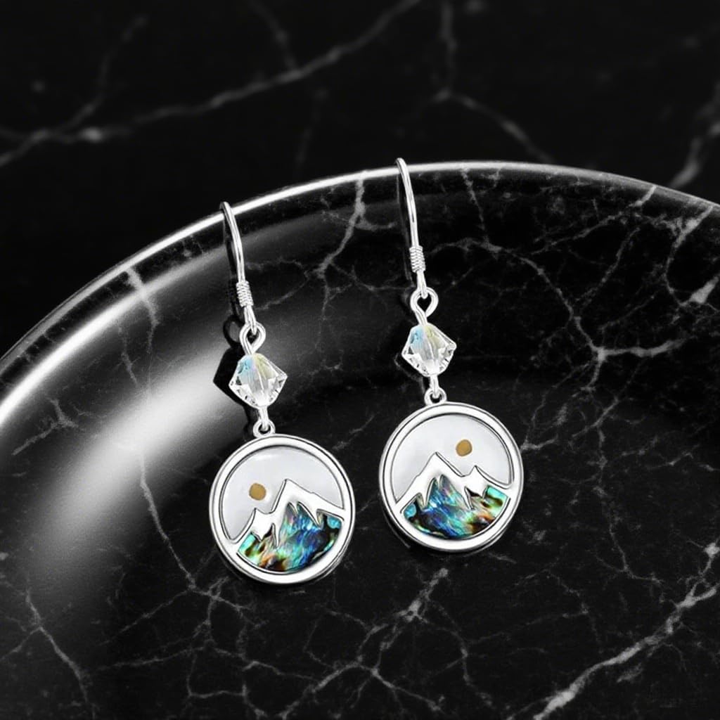 Mustard Seed Drop Earrings Stainless Steel Faith Mountain Dangle Earring Jewelry for Women & Men - Image 7