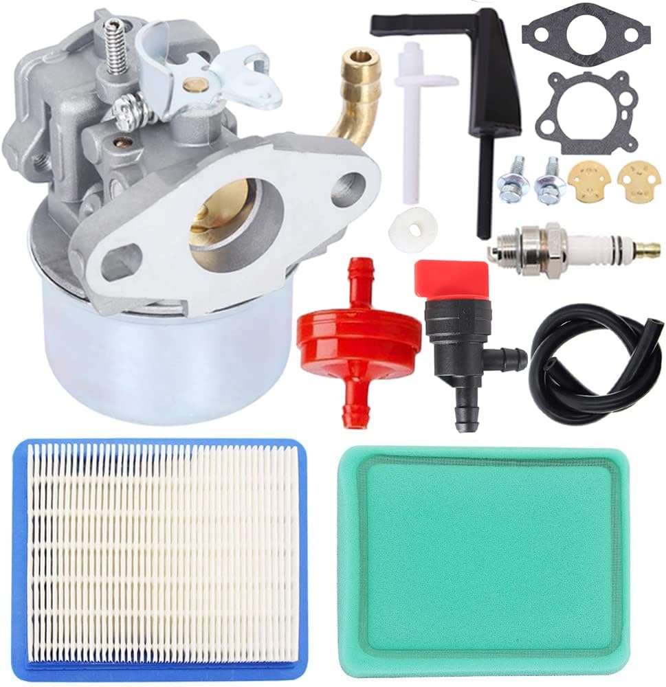 Pro Chaser 215369 798654 Carburetor compatible with Briggs Stratton 214706 696065 696065 697422 215434 214706T 792970 12211 Intek 190 Engine 850 Series 6.75 OHV Engine Fits John Deere 020382