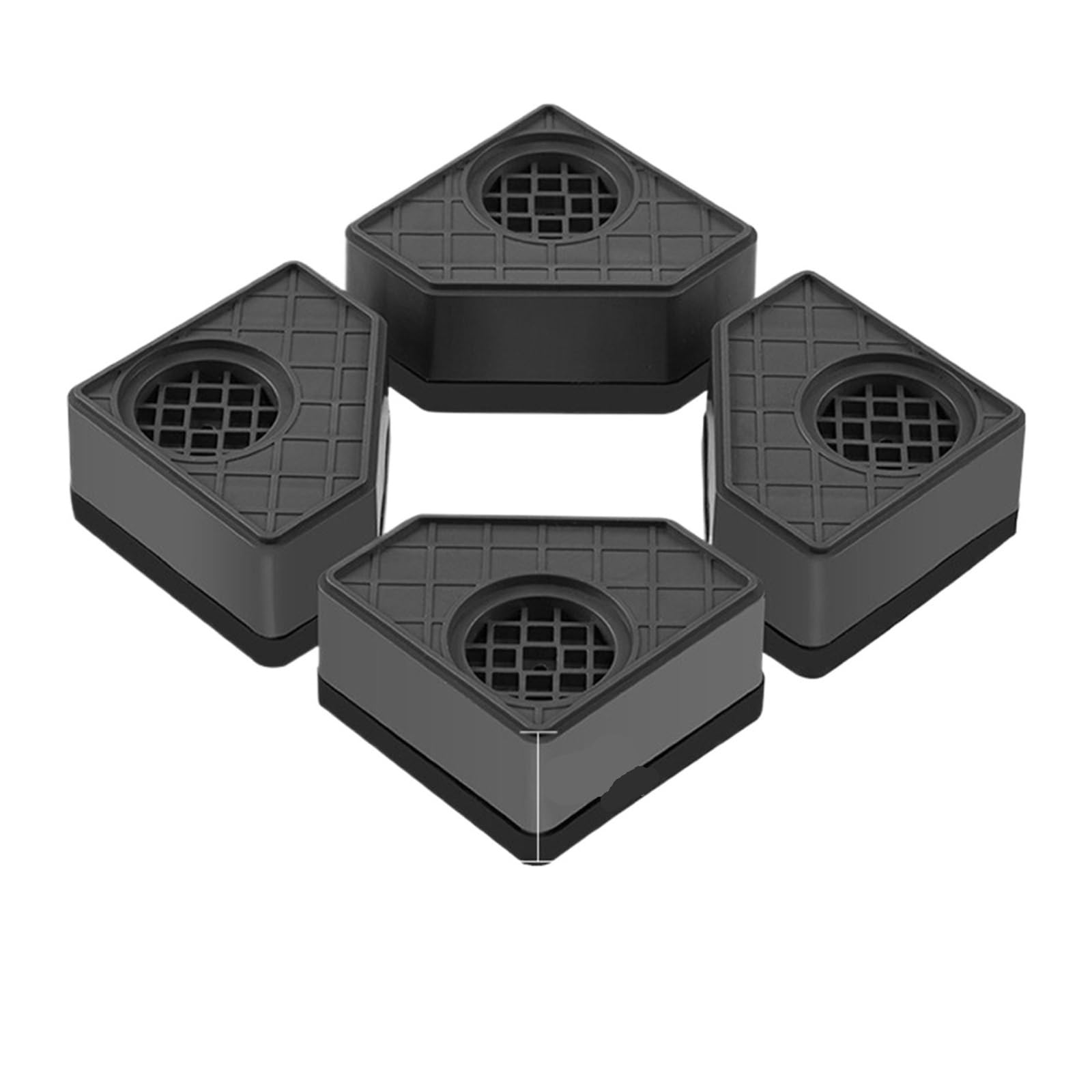 Washing Machine Feet Pads, Rubber Vibration Dampening Feet for Washing Machine 4pcs(4pcs Color1)