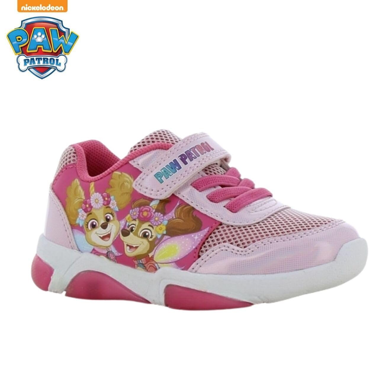 Leomil Paw Patrol Baskets Lumineuses pour Filles Chaussures Enfants, Idéal pour l'école et Les Loisirs