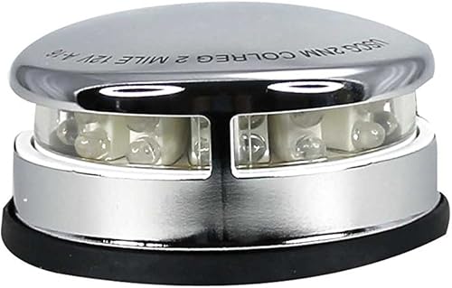 Miniatura 3 de Pactrade Marine Barco SS LED bicolor arco navegación puerto estribor luz 12v USCG 2NM ABYC A16 aprobación para barco 65.6'