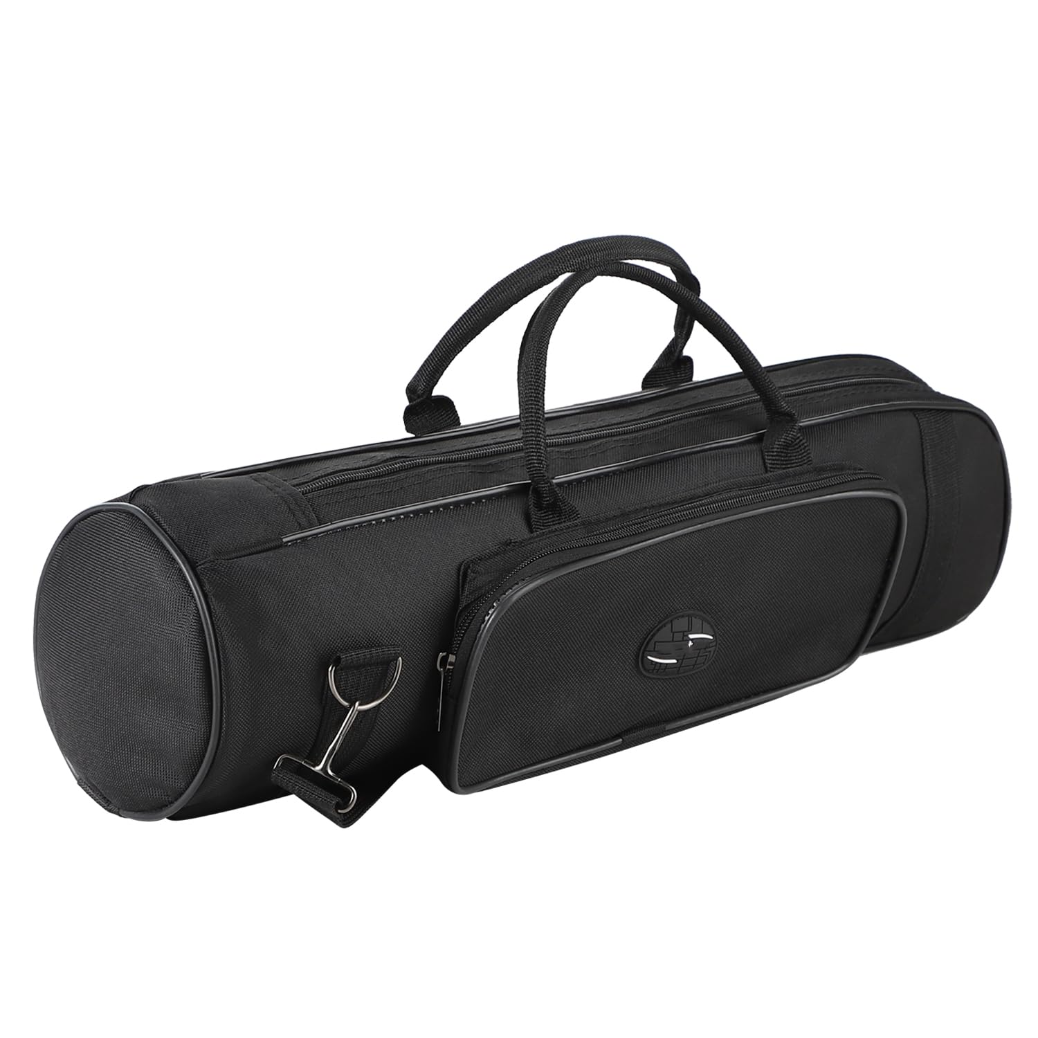 Sac de Trompette Imperméable Étui de Trompette Portable en Tissu Oxford Housse de Trompettes Sac de Transport Étanche Sacs à Dos Rembourré Housse de Transport Sangles Reglables 14,5 * 52 * 12cm