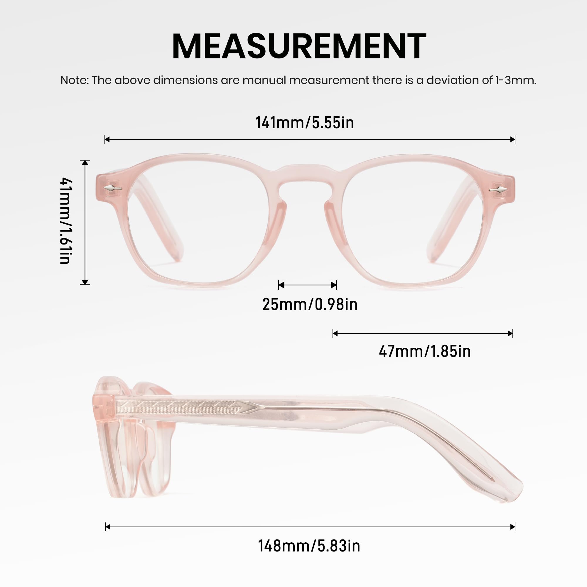 Cyxus Gafas fotocromáticas que cambian de color con bloqueo de luz azul, protección UV 8230