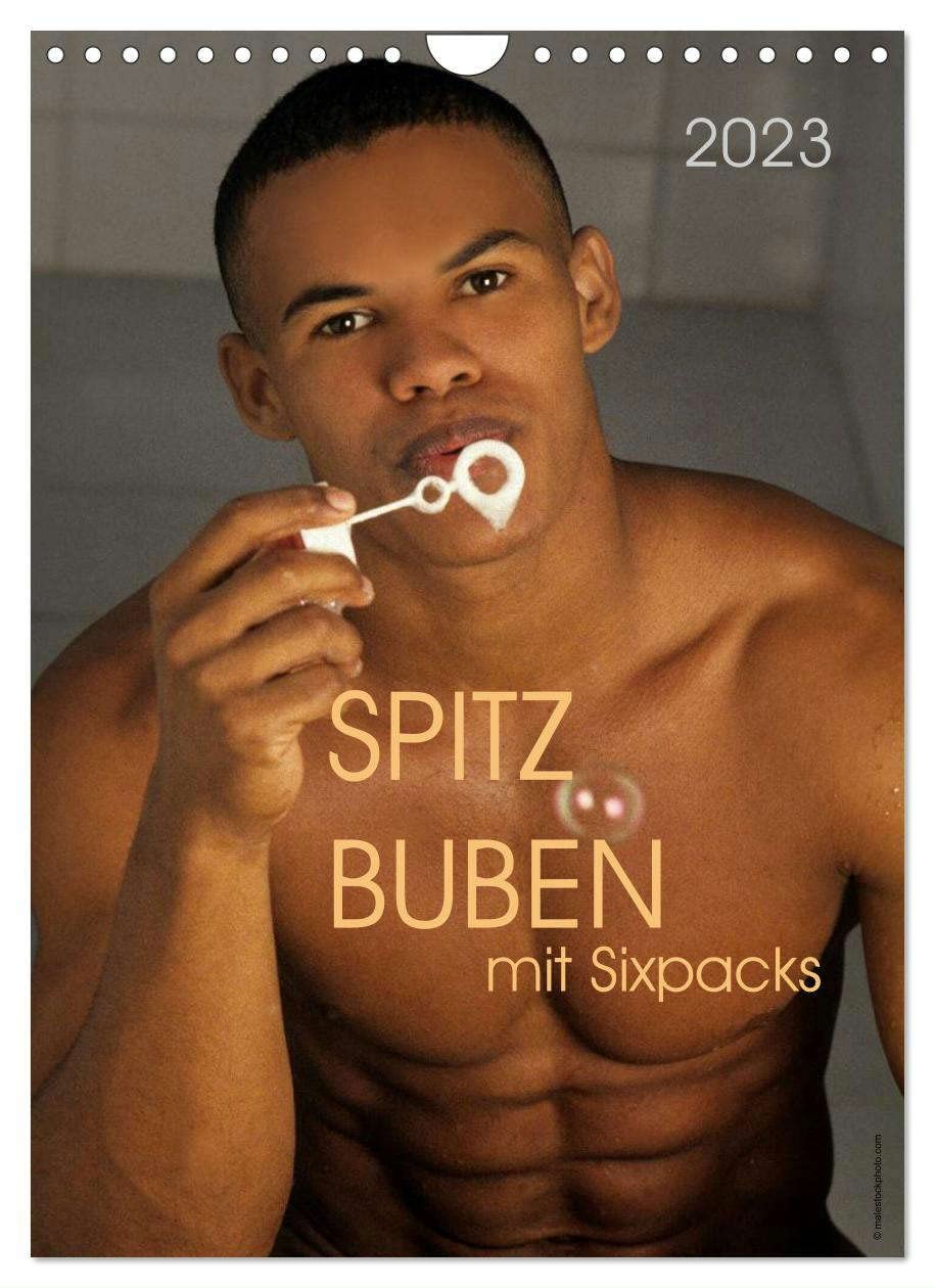 Spitzbuben mit Sixpacks 2023 (Wandkalender 2023 DIN A4 hoch), Calvendo Monatskalender