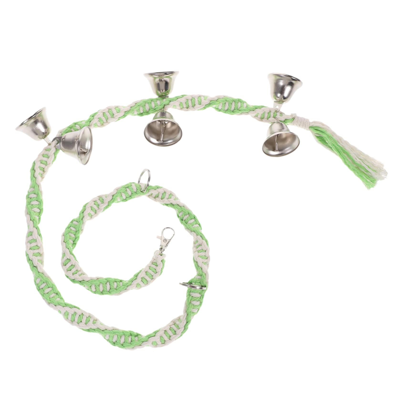 Hemoton Dog Door Bell Potty Training Bells for Dogs Cat Toys Lanyard Portable Training