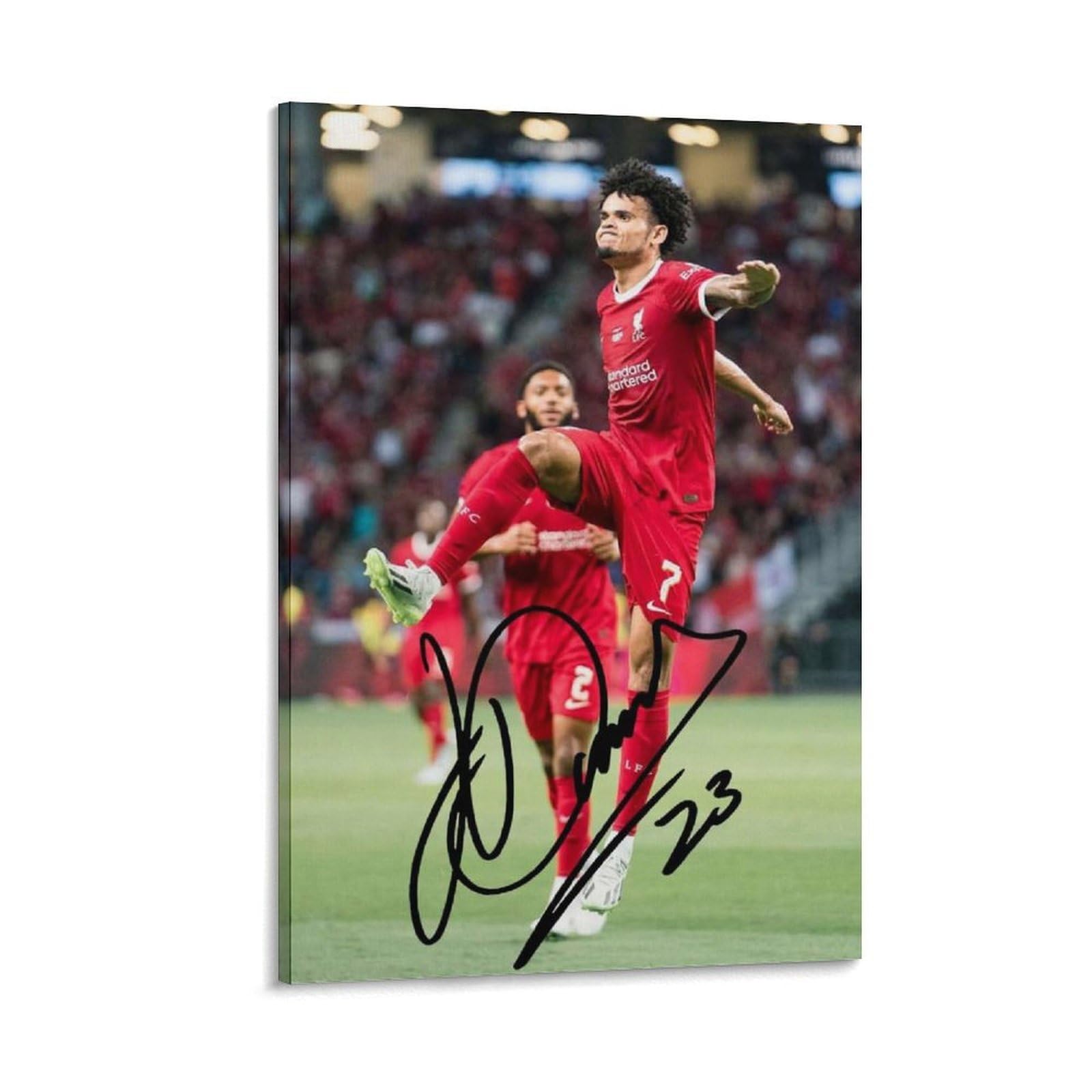 FCOIN Luis Diaz Canvas Poster Artworks Picture Print Poster Wall Art Painting Canvas Decor Home Posters 20x30inch(50x75cm)