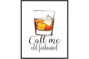 Call Me Old Fashioned - Cocktail Prints Wall Art