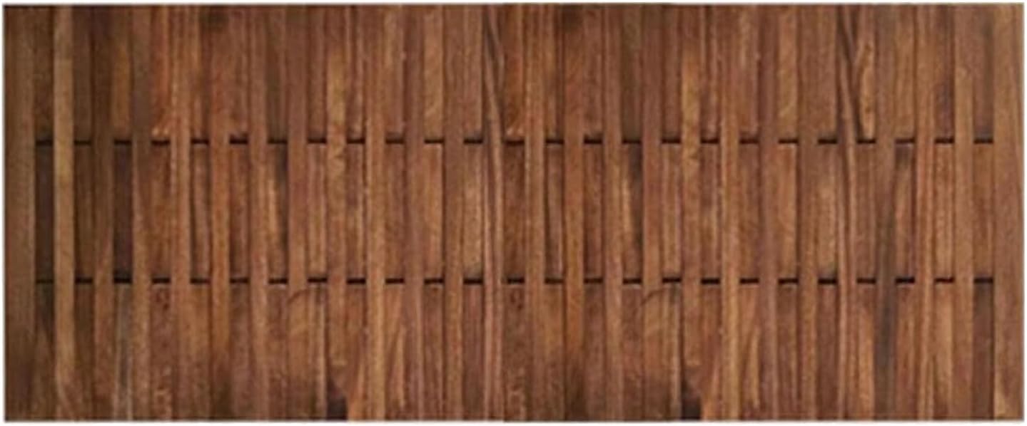 Walnut Wood Piano Key Coat Rack, Mid-Century Modern Floating Mount Wall Rack, Heavy Duty Coat Hooks for Clothes Hanger for Entrance Hall, Entryway, Living Room, 61" L x 2" W x 25" H