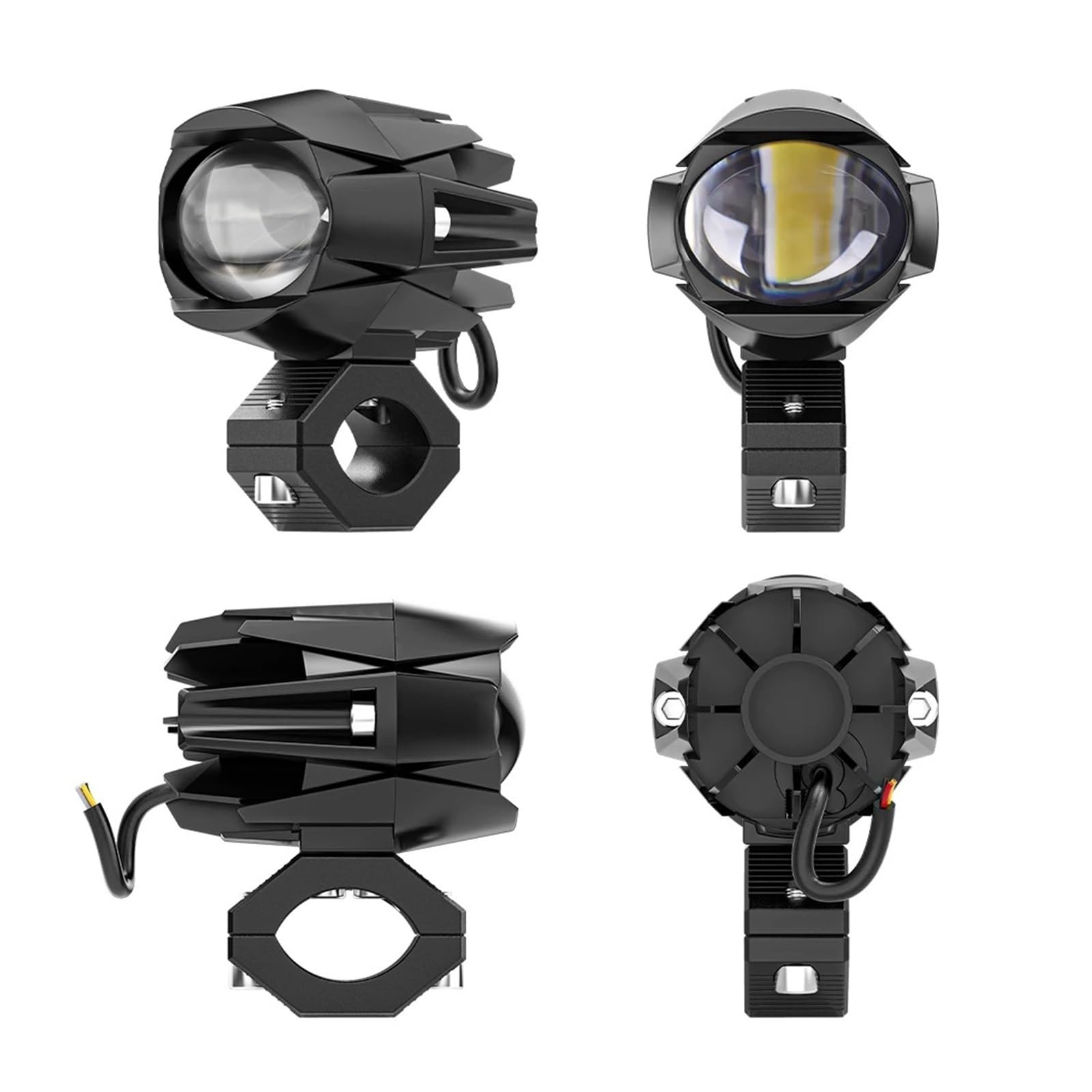 Phare Moto Pour BMW ATV UTV Truck F800GS F700GS Feu Auxiliaire 3 Pouces Moto Feu Antibrouillard Lampe Plus Lumineuse Feu Conduite Tout-terrain Pour Tout-terrain(2pcs A type)