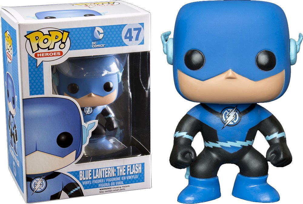 The Flash - Blue Lantern The Flash Pop Vinyl Figure