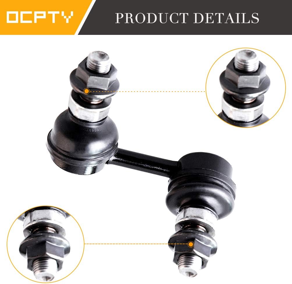 OCPTY - New 2-Piece fit for 2005-2012 Pathfinder for Infiniti Qx56 Armada-2 Rear Stabilizer/Sway Bar End Link Driver Passenger