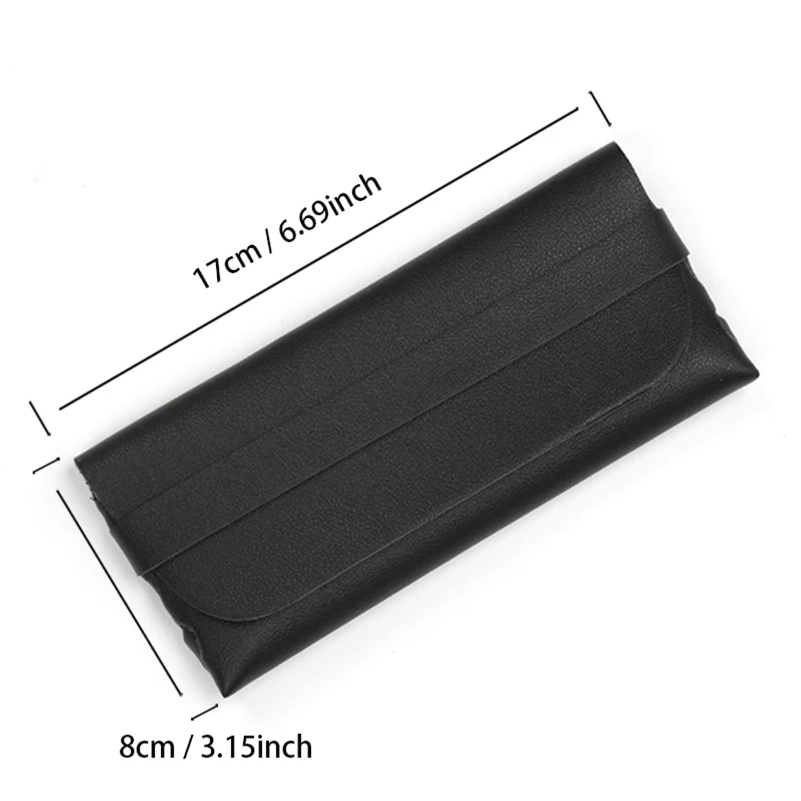 Estuche for gafas de sol for mujer, caja almacenamiento portátil antipresión, bolsa for, accesorios, 2 uds Para Mujer
