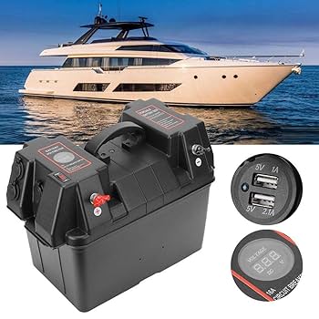 Amazon | 12V多機能スマートバッテリーボックス USB