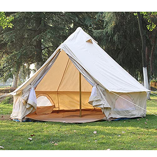 Carpa Mongolia yurta grande para camping 5-8 personas miniatura 6