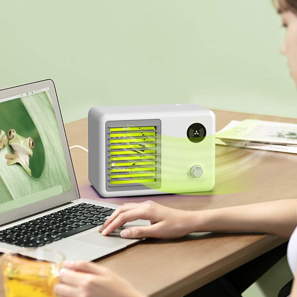 Home Cooling Fan Air Humidifying Spray Fan Movable Desktop Small Fan