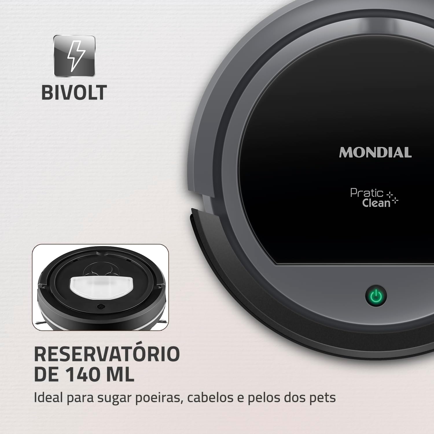 Review Aspirador de Pó Robô Mondial: descubra como ele transforma sua limpeza! 8 61icLvqAAIL. AC SL1500