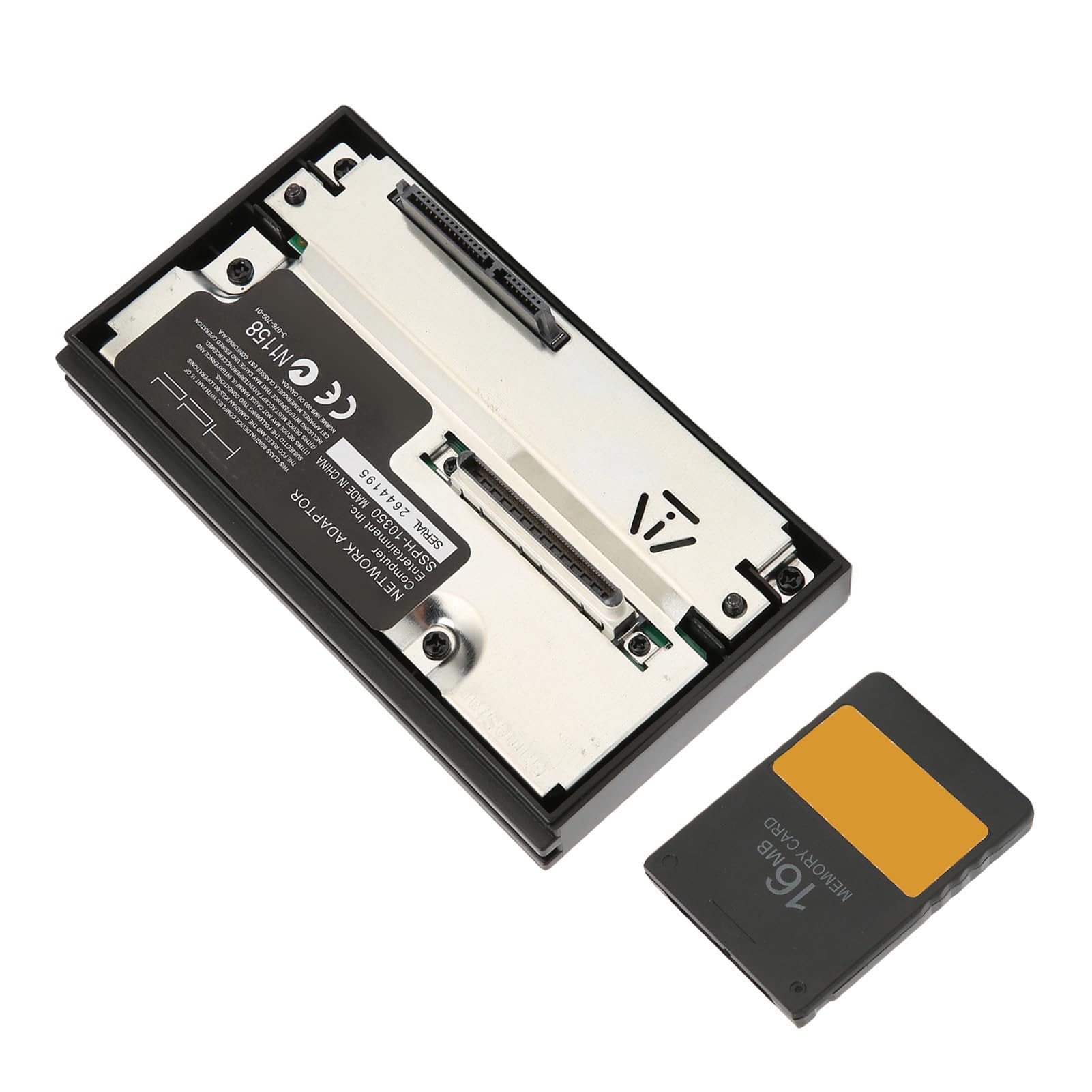 Adattatore di rete PS2 con interfaccia HDD e scheda di memoria FMCB versione 1 966 da 16 MB McBoot supporta fino a 2 TB di giochi senza dischi host compatibili