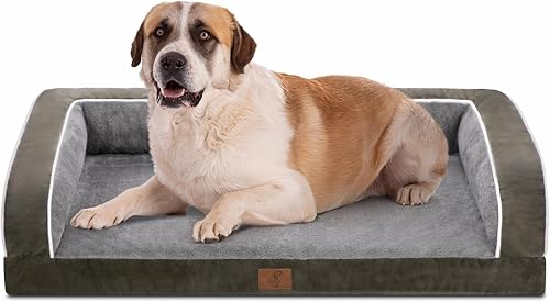 Miniatura 11 de Camas para Perros Extra Grandes, Cama Lavable para Perros con Apoyos Removibles, Cama XL para Mascotas con Fondo Antideslizante, Cama Extra Grande