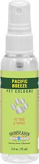 Showseason® Pacific Breeze Pet Cologne 2.5 oz. For Dogs | Travel Size | Long-Lasting Odor Eliminator | Cruelty-Free | Paraben-Free | Made In USA