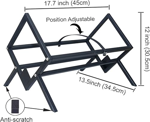 Miniatura 2 de WIMART Soporte para registros, estante de almacenamiento de discos, estante para libros, soporte para exhibición de álbumes para el hogar, oficina