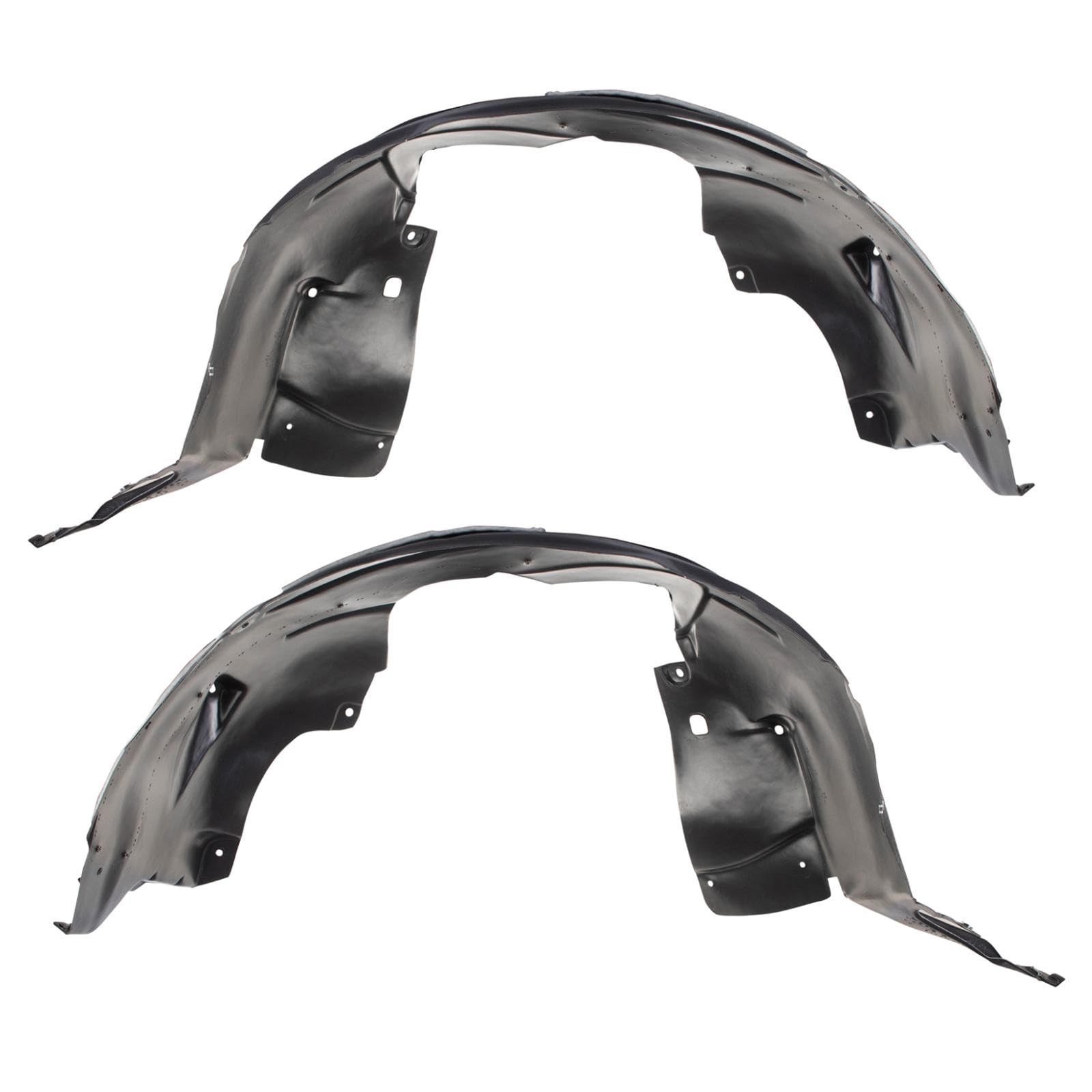 TRQ Front Inner Fender Liner Set | For 2017-2021 Buick Encore GM1248275 GM1248307 GM1249275 GM1249307