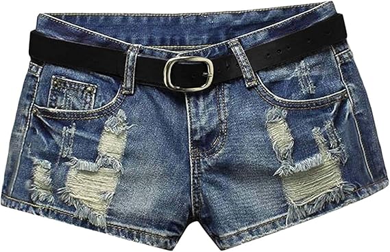 Low rise distressed shorts Clearance