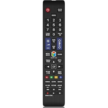 MYHGRC Universal Remote Control Samsung BN59-01198Q for 3D LCD LED Smart TVs, No Setup Required TV Samsung Universal Remote C